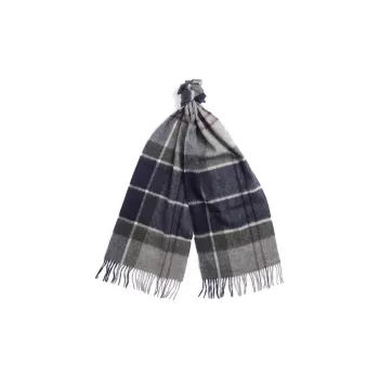 BARBOUR Knit Scarves Men's Gray
