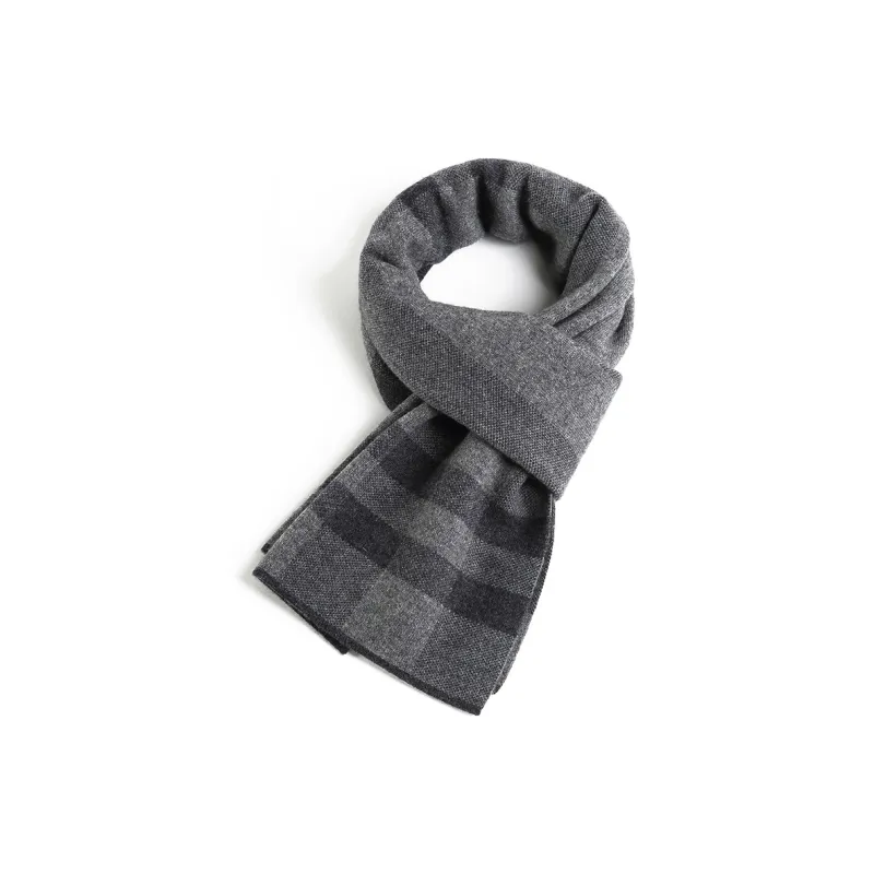 Jiu Ji Cashmere Knit Scarves Men's-3