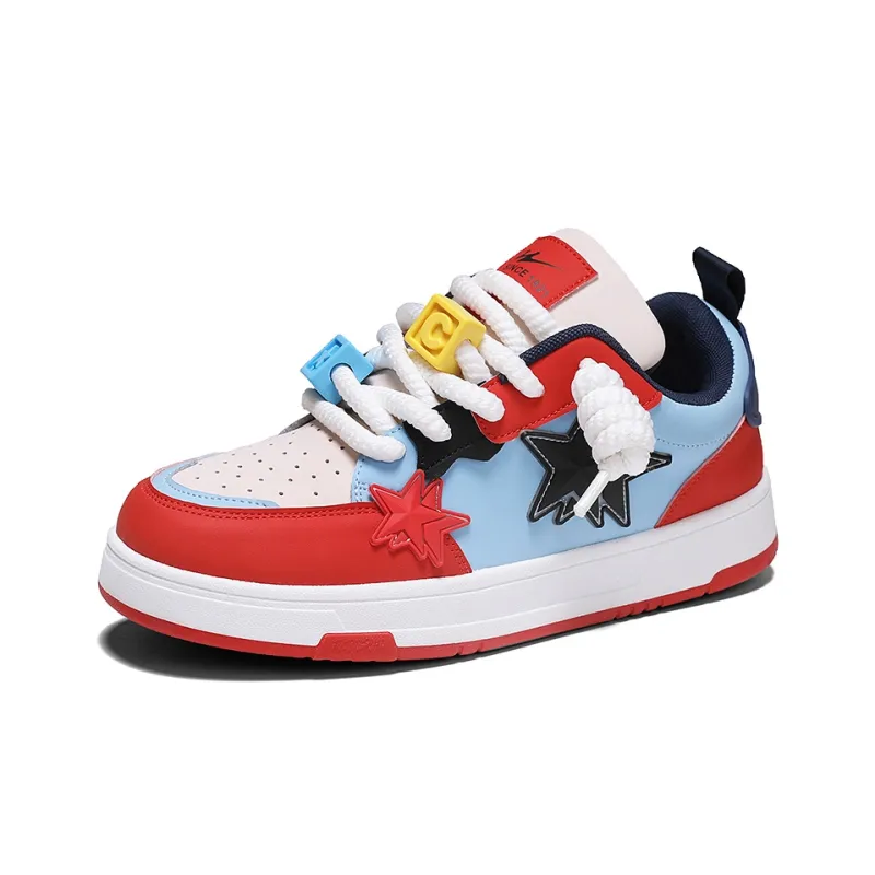 DOUBLE STAR 88 Slip Resistant Cushioning, Abrasion Resistant, Height Increasing Low Top Skateboard Shoes Unisex-11