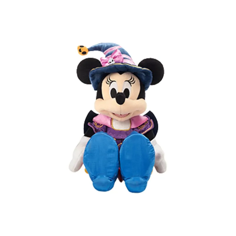 Disney Minnie 2023 Halloween Mickey And Friends Collection Dolls Plush Doll 19cm Height-1