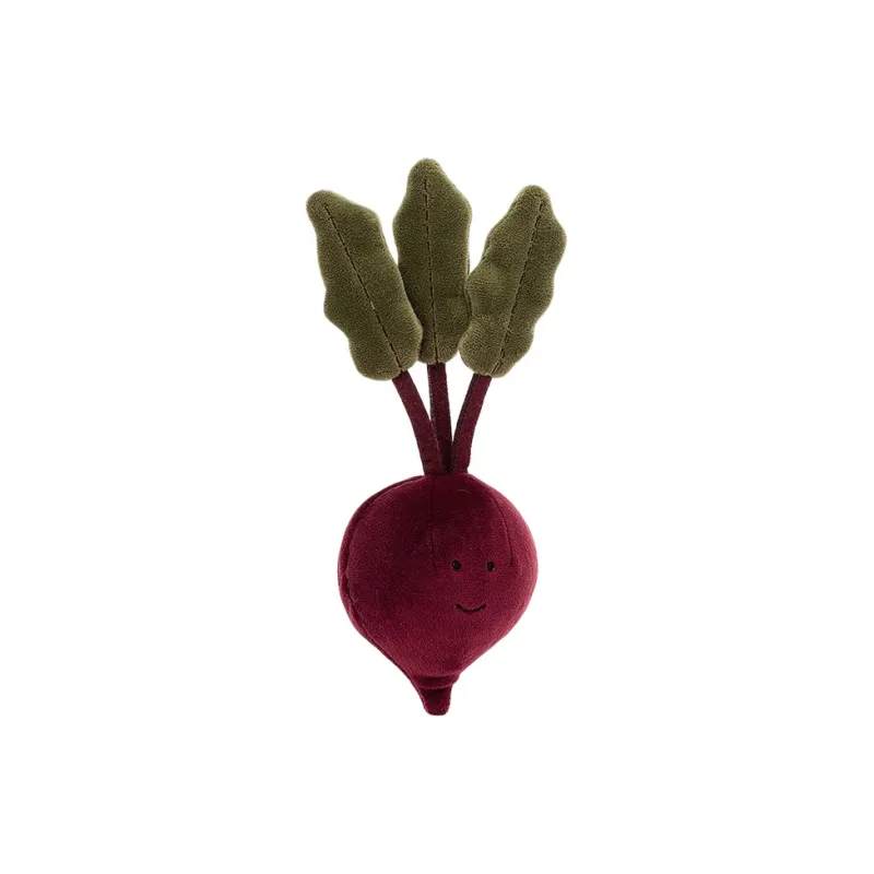 JELLYCAT Vivacious Vegetable Beetroot Plush Toy-0