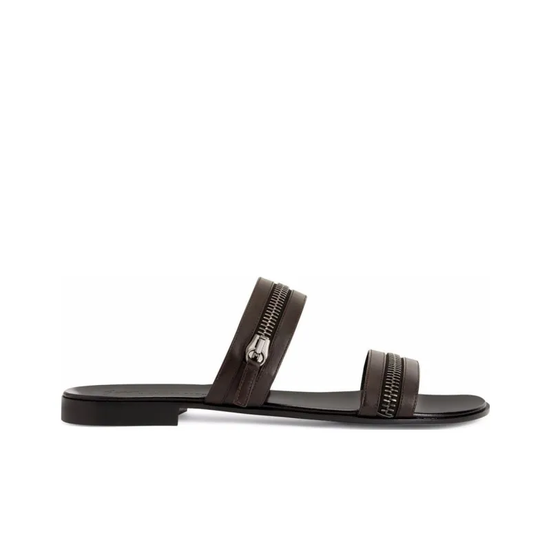 Giuseppe Zanotti Brad Zip detail Sandals-1