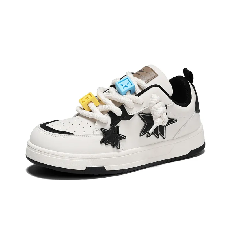 DOUBLE STAR 88 Slip Resistant Cushioning, Abrasion Resistant, Height Increasing Low Top Skateboard Shoes Unisex-16