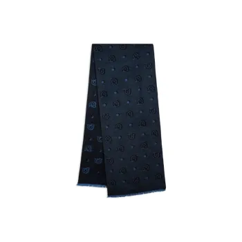 Ferragamo Patterned jacquard Silk Scarf