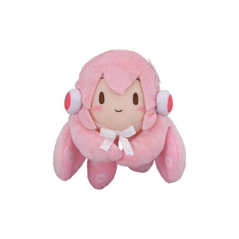 SEGA VOCALOID Hatsune Miku & Megurine Luka 15th Anniversary Edition Dolls Plush Doll 16cm High-2