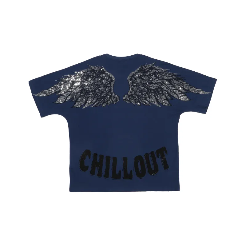 TCH Artist Mr. Cow's Craft Perm T-Shirt Unisex Blue-1