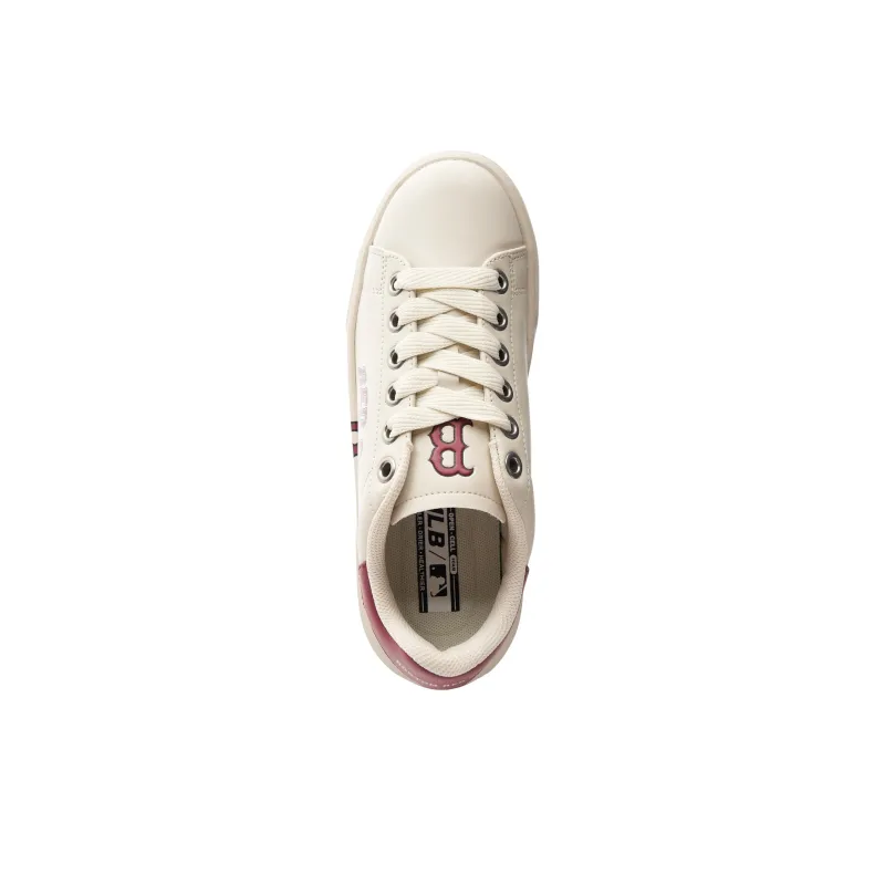 MLB Chunky Classic Cushioning Wear Resistant Low Top Skateboard Shoes Unisex Red-3