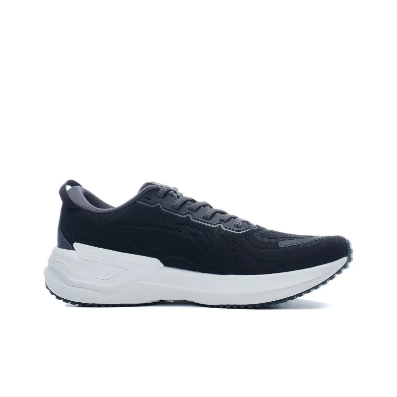 LiNing YueYing 3.0 Cushioned Slip Resistant Support Low Top Casual Running Shoes Men's Black-1