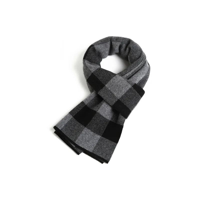 Jiu Ji Cashmere Knit Scarves Men's-0