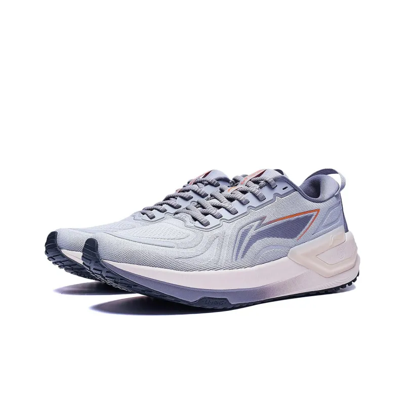 LiNing YueYing 3.0 Cushioning Breathable Support Low Top Casual Running Shoes Men's Dove Gray-2
