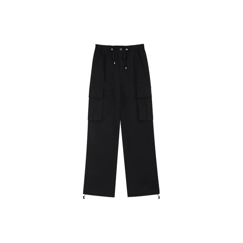 HSTYLE Cargo Pants Women's Black-1