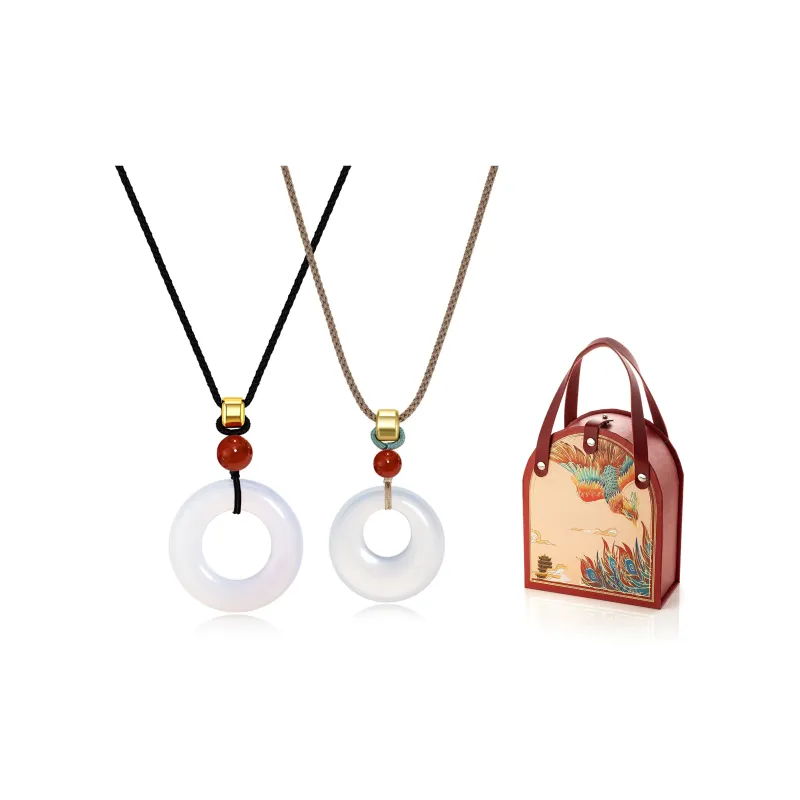 Jodie＆Kevin Jade Necklaces Unisex-2
