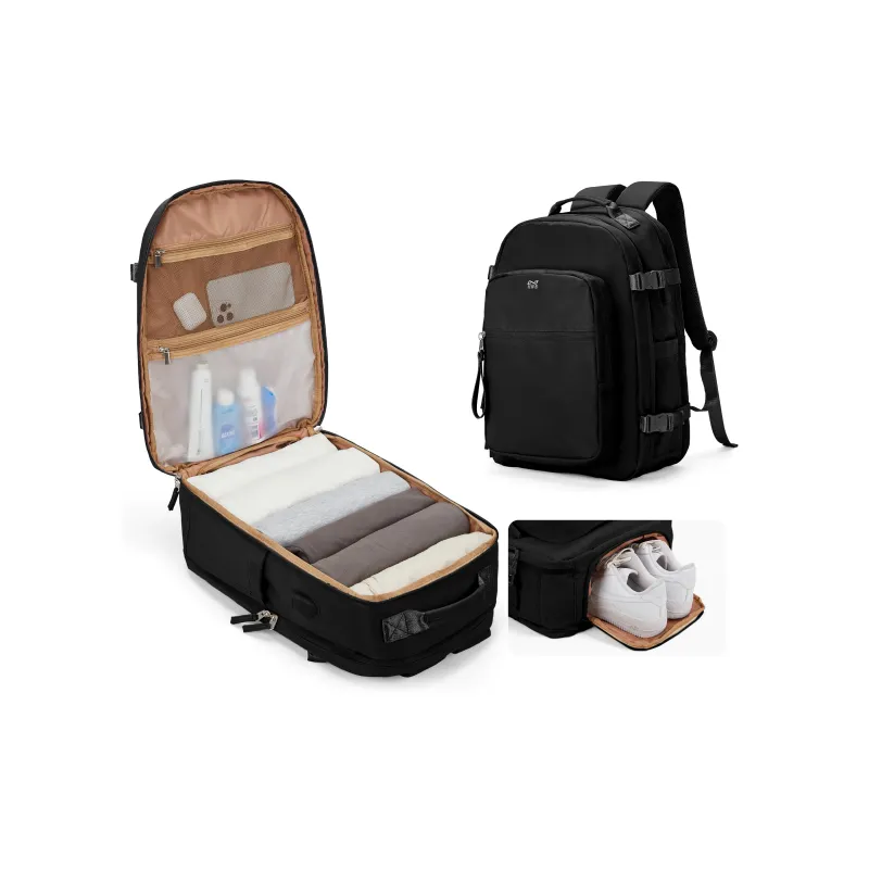 KEYSTREET Fabric Backpack Regular Unisex Multicolor-30