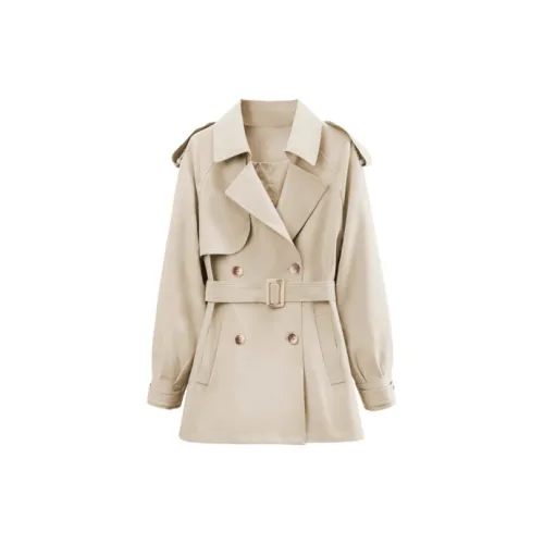 A paradise for awakening Trench Coats Women's