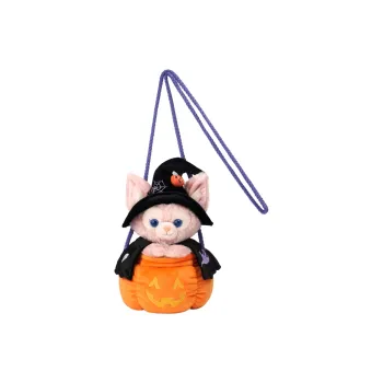 Disney LinaBell 2023 Halloween Duffy And Friends Collection Crossbody Bag Dolls Plush Doll 31cm High