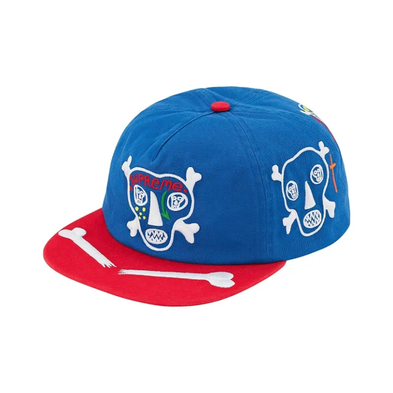 Supreme Clayton Patterson Skulls 5 Panel-6
