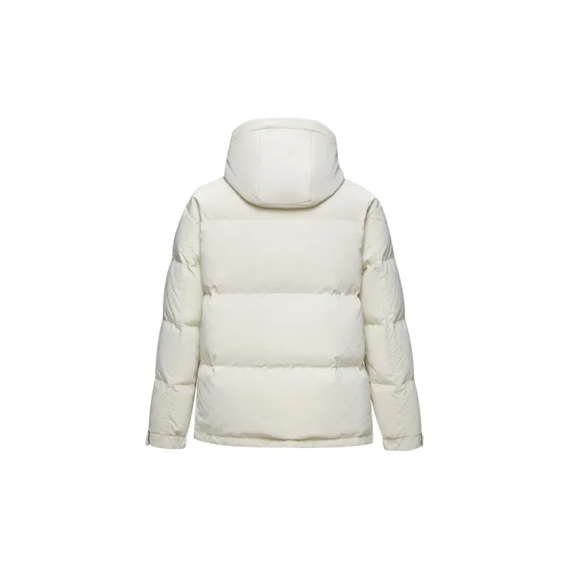 HLA Down Jackets Men Ecru D6-1
