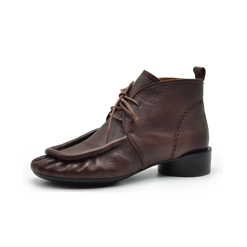 ARTMU Ankle Boots Women's Brown/Black-1