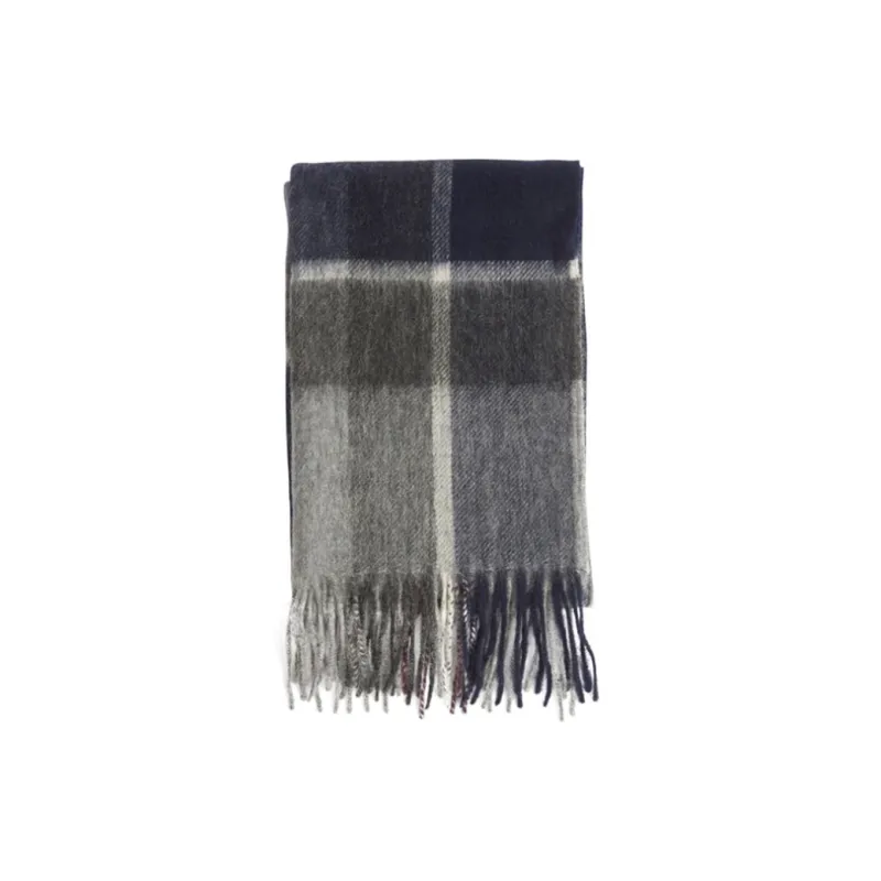 BARBOUR Knit Scarves Men's Gray-1