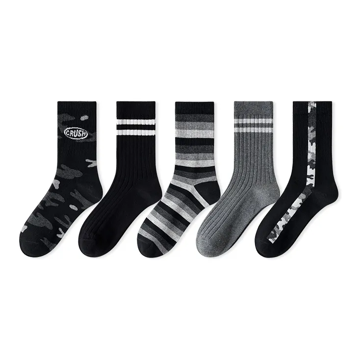 Caramella Mid Calf Socks Men's 5 Pack-26