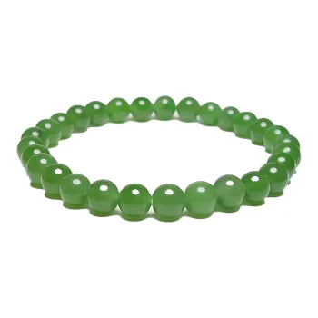 LAOMIAO Hetian Jade Bracelets Green Jade Women's