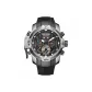 RGA3532-White Case Black Dial Orange Needle Black Rubber Strap