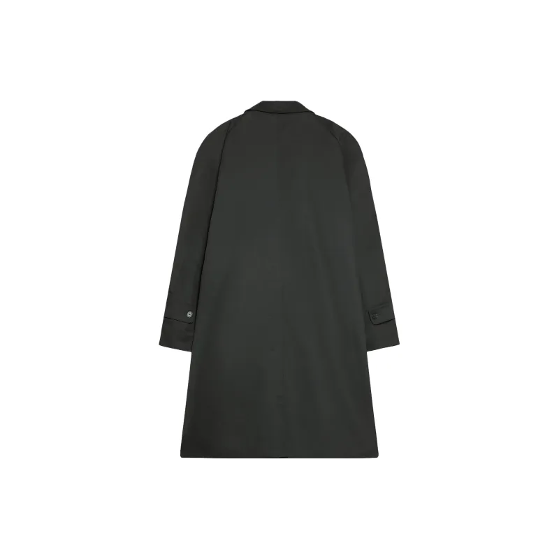 ZARA Trench Coats Men Black-1
