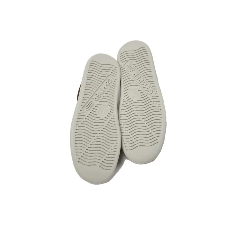 CAMPER Runner Casual Shoes Men Low-Top Brown/White-3