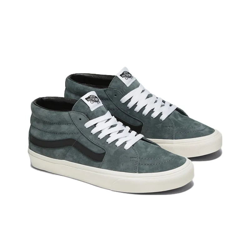Vans Sk8 Mid Pig Suede 2 Tone 'Green'-1