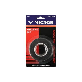 VICTOR Badminton Grip Tape Black PU Thin