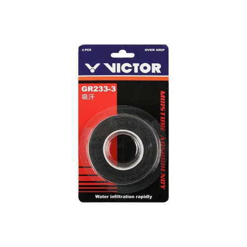 VICTOR Badminton Grip Tape Black PU Thin