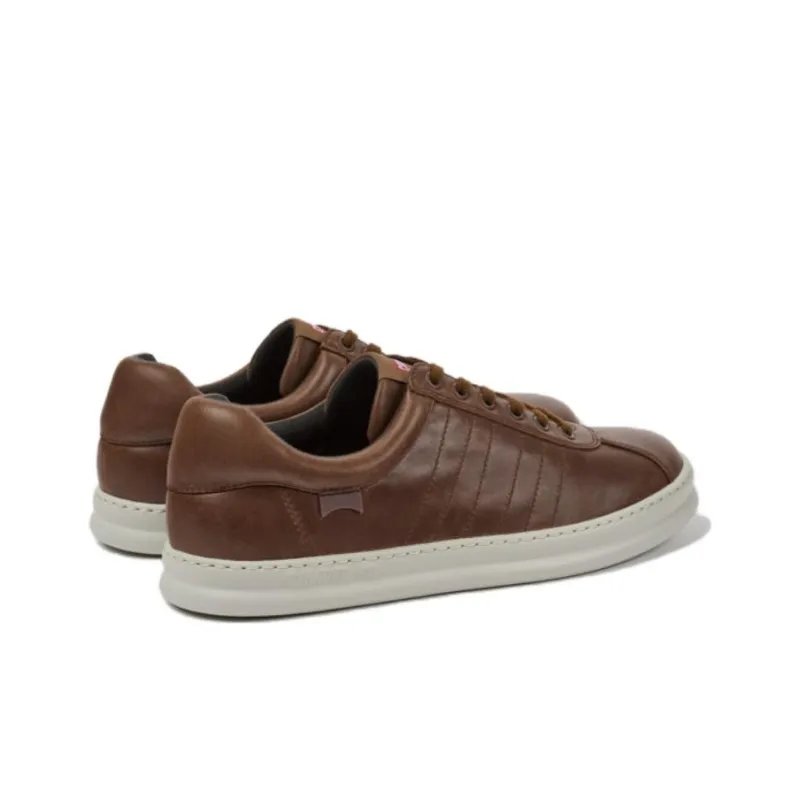CAMPER Runner Casual Shoes Men Low-Top Brown/White-2