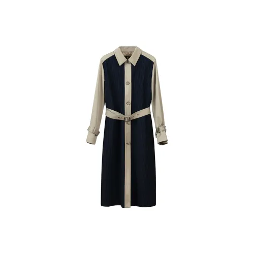 NancyCavally Trench Coats Women's Khaki