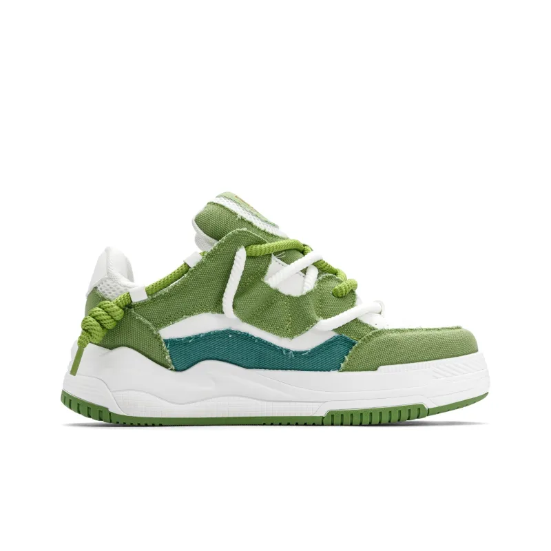 RENBEN Height Increasing Balance Low-Top Skateboard Shoes Men's-6