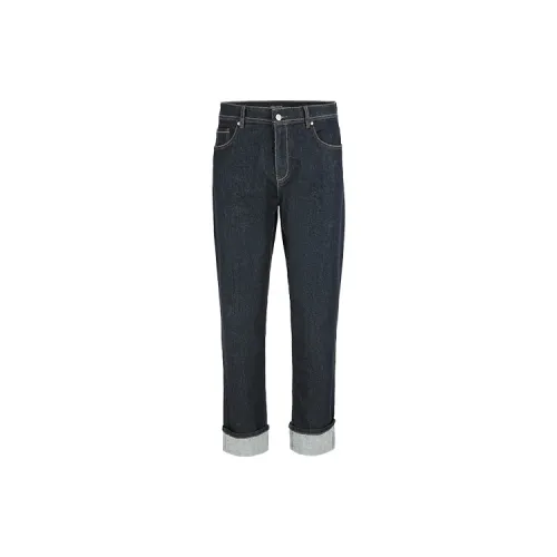 URBAN REVIVO Jeans Men Jet Black