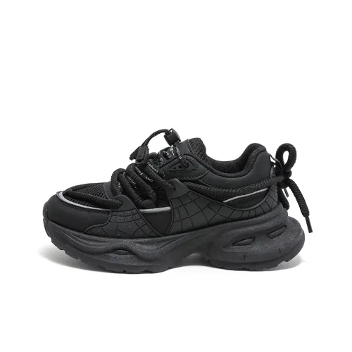 HUANQIU Chunky Sneakers Women's Low-Top