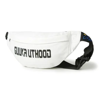 Guuka Fabric Fanny Pack Regular Unisex White