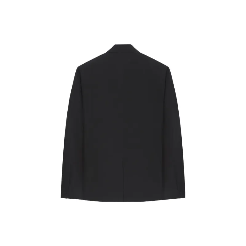 Givenchy Peak lapel Single breasted Wool Blazer-1