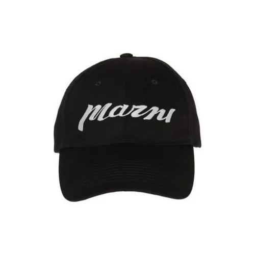 MARNI Peaked Cap Men Black