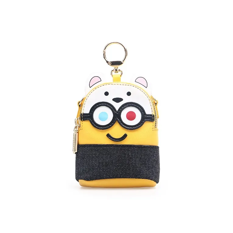 Disney Classic Pu Wallet Key Pouch Regular Unisex Yellow-0