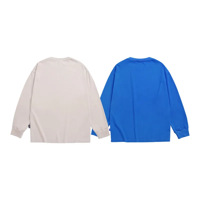 Guuka T Shirts Unisex 2 Pack Light Apricot+Sapphire Blue-1