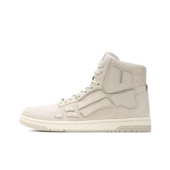 AMIRI High Top Skateboard Shoes Women's Beige