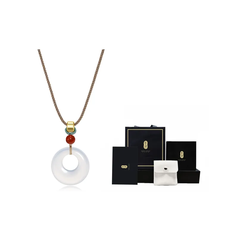 Jodie＆Kevin Jade Necklaces Unisex-1