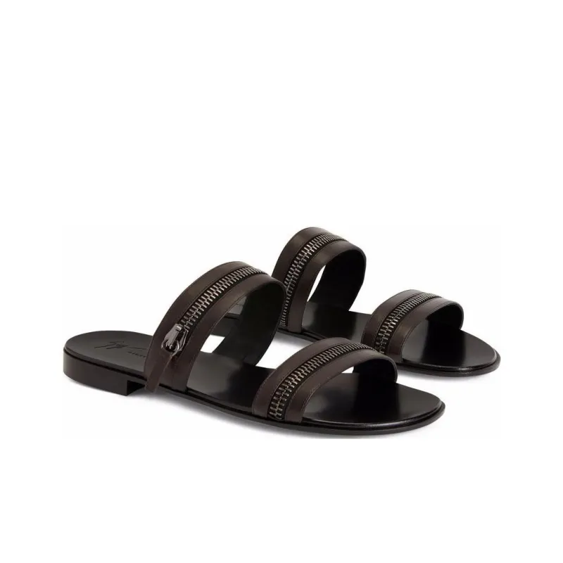 Giuseppe Zanotti Brad Zip detail Sandals-2