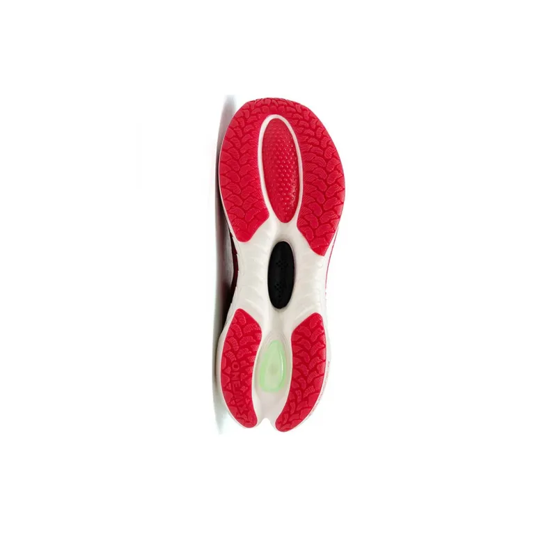ONEMIX Shock Absorber Slip Resistant Low Top Running Shoes Unisex Onion Red-5