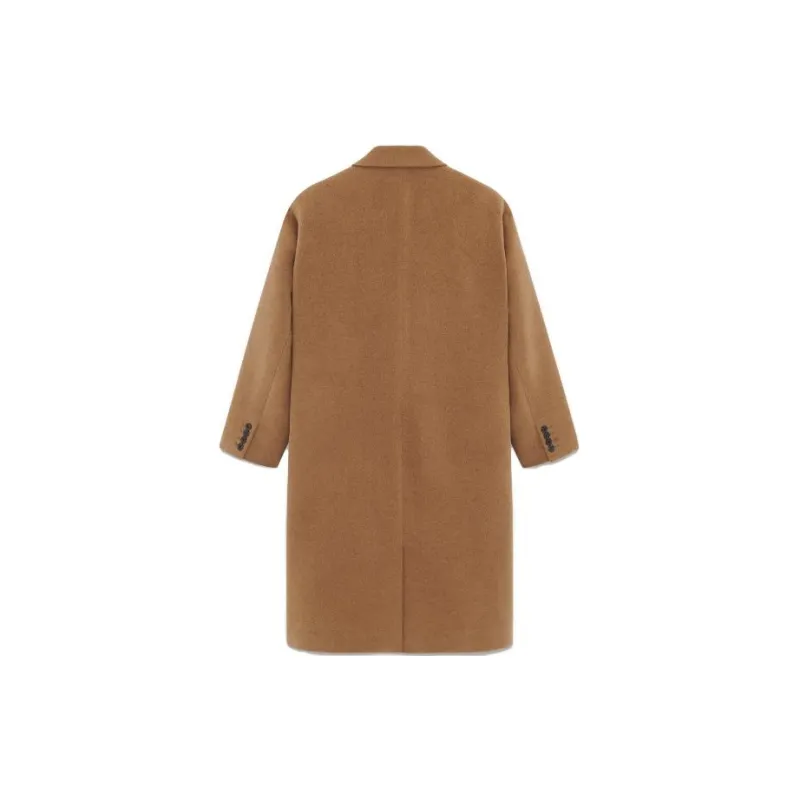 SAINT LAURENT Coats Coat Men's Brown-1