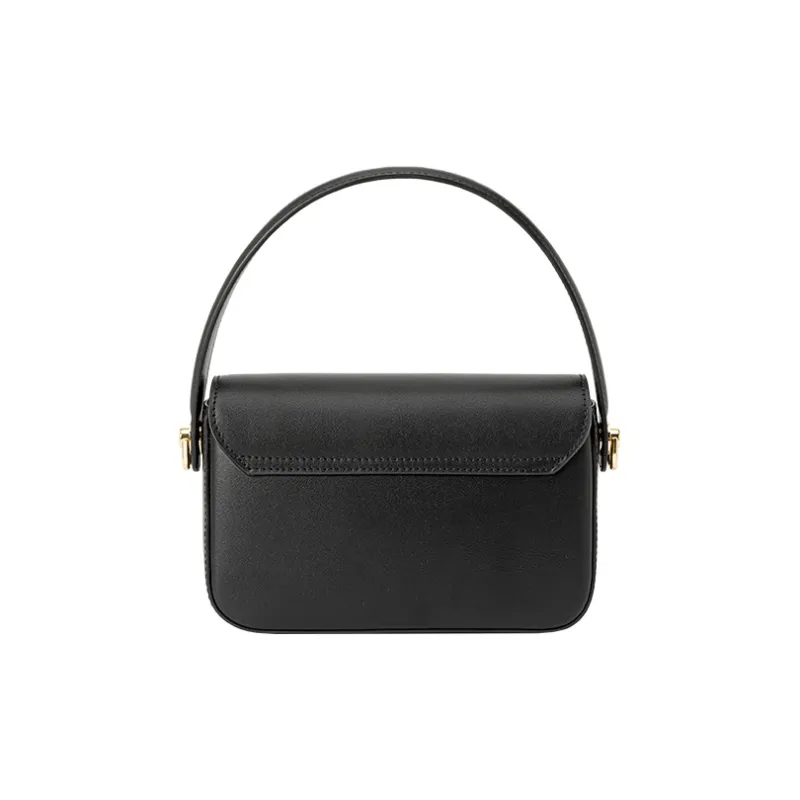 VANESSA HOGAN Monogram Cow Leather Shoulder Bag Crossbody Bag Shoulder Bag Handbag Small Size Women's Green/Black-3