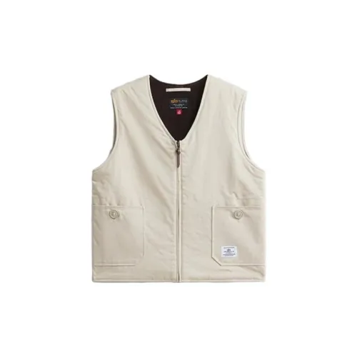 Alpha Industries Vests Unisex Ecru
