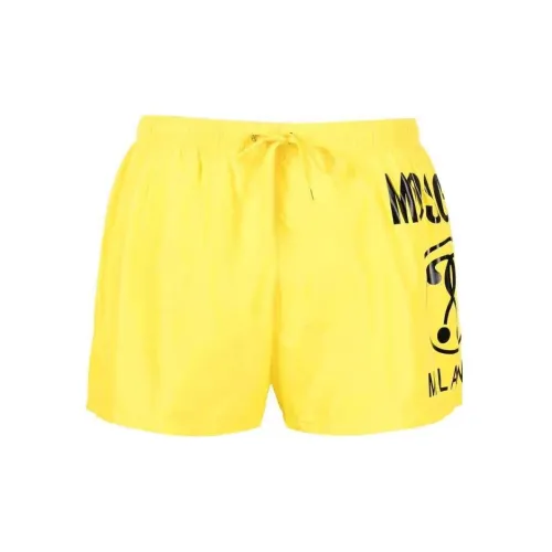 MOSCHINO Swimming Shorts Men Yellow