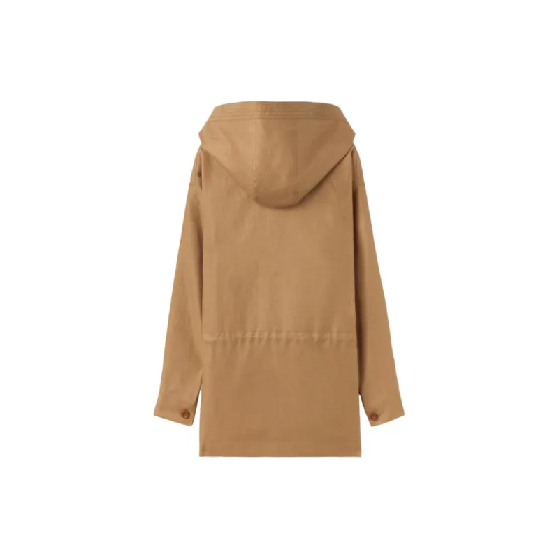 Loro Piana Bardhyl Drawstring Waist Hooded Jacket-1